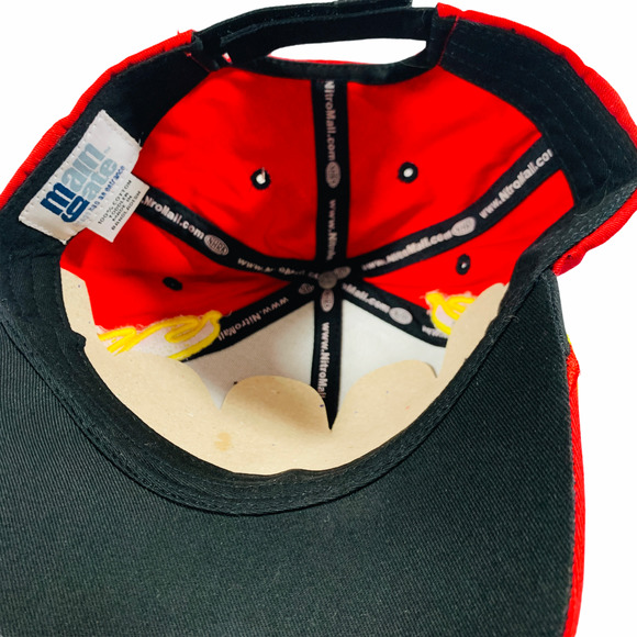 NHRA Championship Drag Racing flames adjustable hat cap toddler little racer NWT - Picture 4 of 4